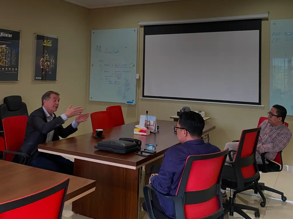 ABEO Development Director at SPYROS Headquarters